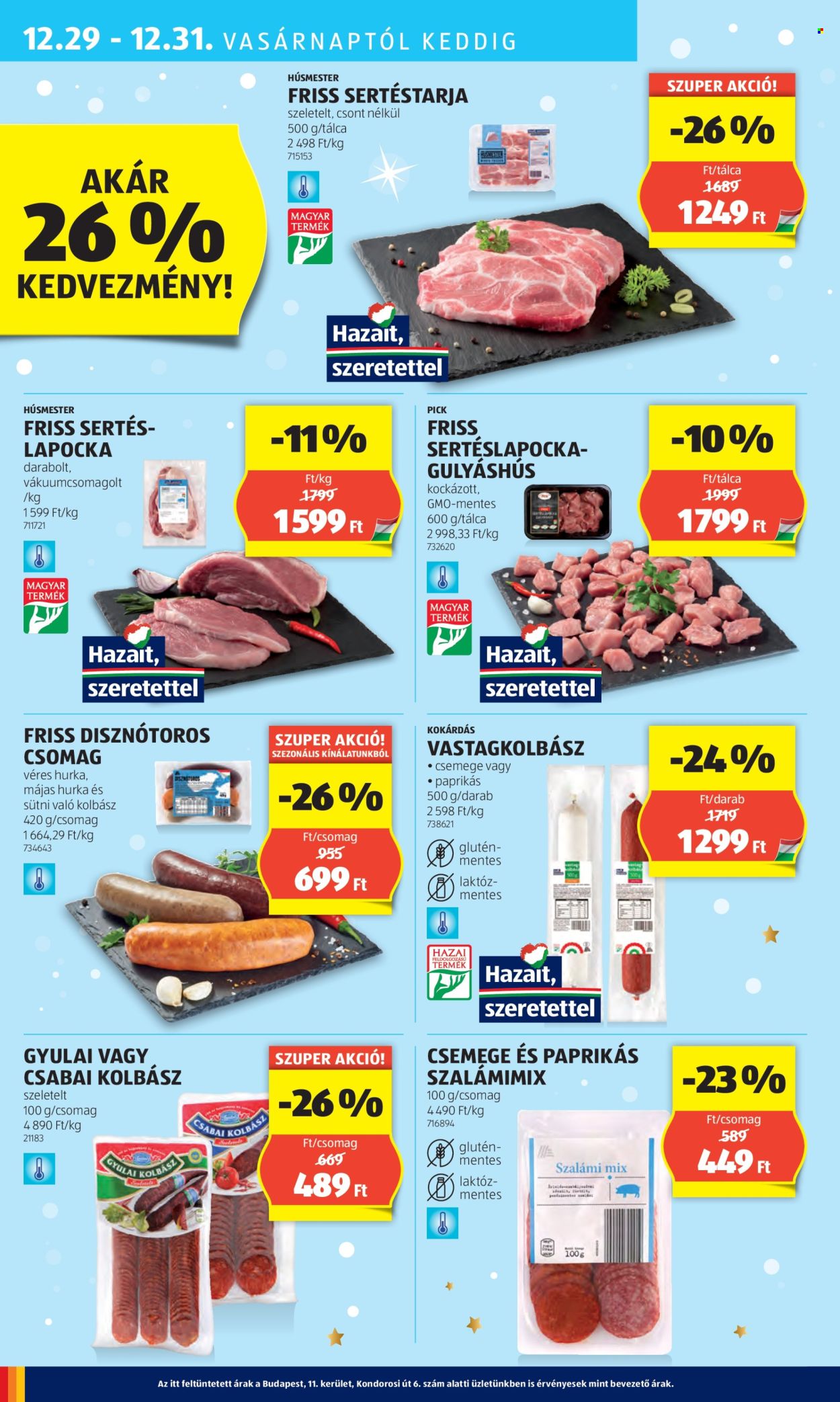 Aldi akciós újságok - 2024.12.27 - 2024.12.31. Oldal 22