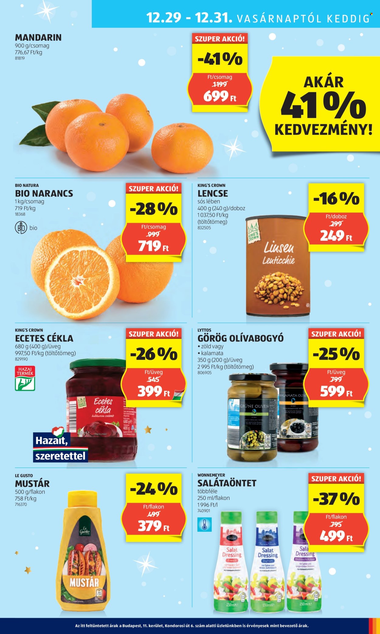 Aldi akciós újságok - 2024.12.27 - 2024.12.31. Oldal 25