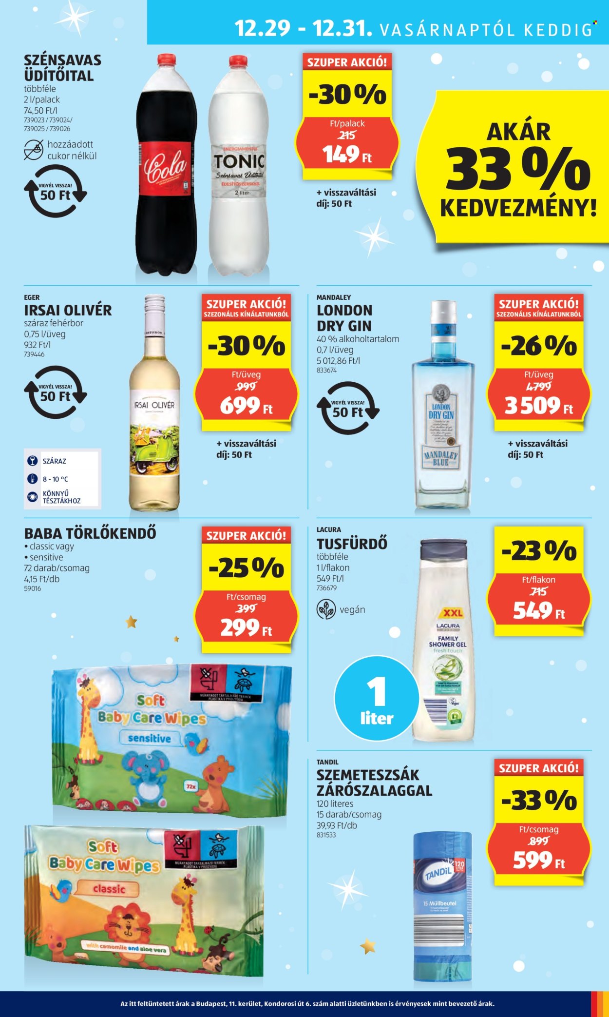 Aldi akciós újságok - 2024.12.27 - 2024.12.31. Oldal 29