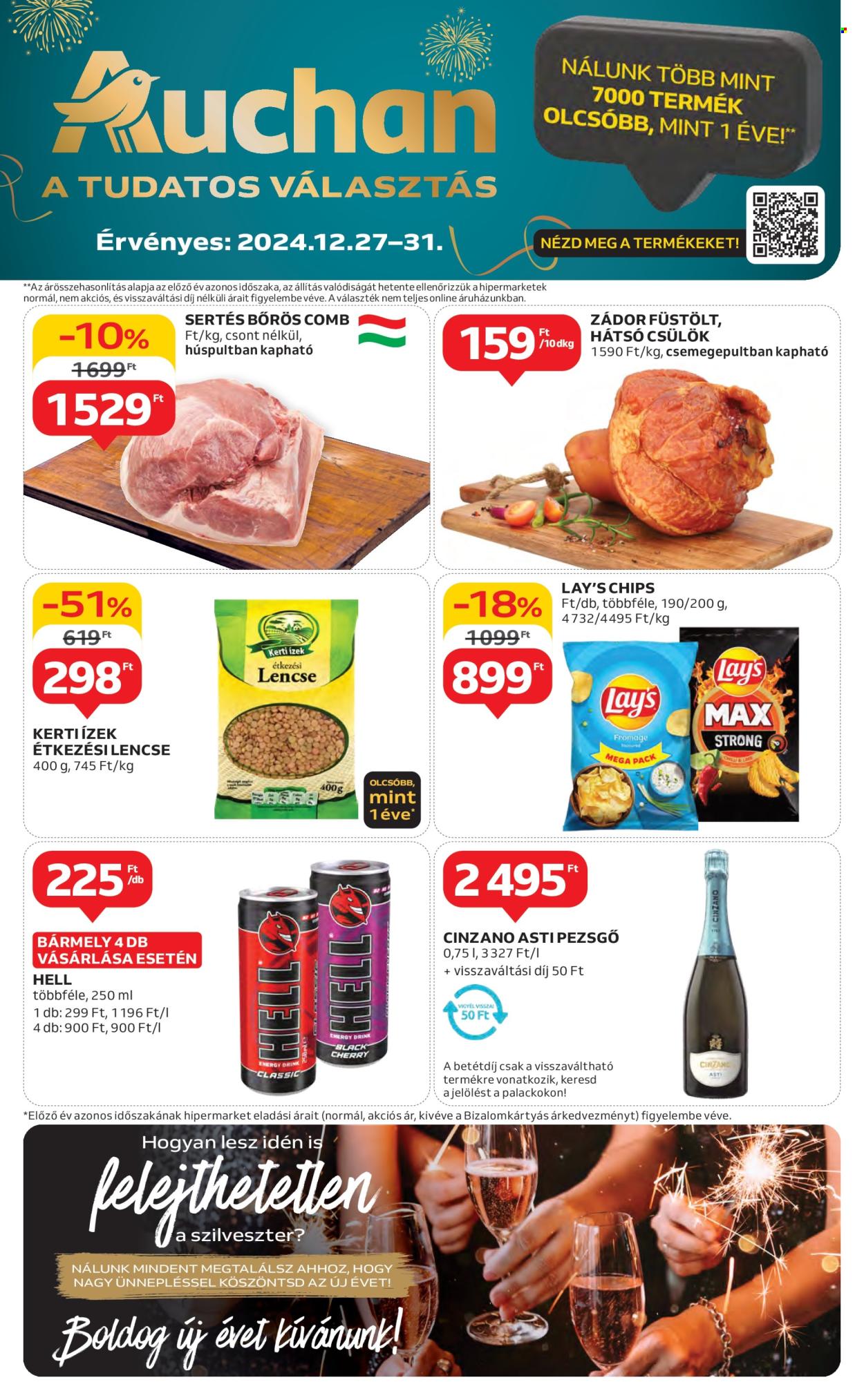 Auchan akciós újságok - 2024.12.27 - 2024.12.31. Oldal 1