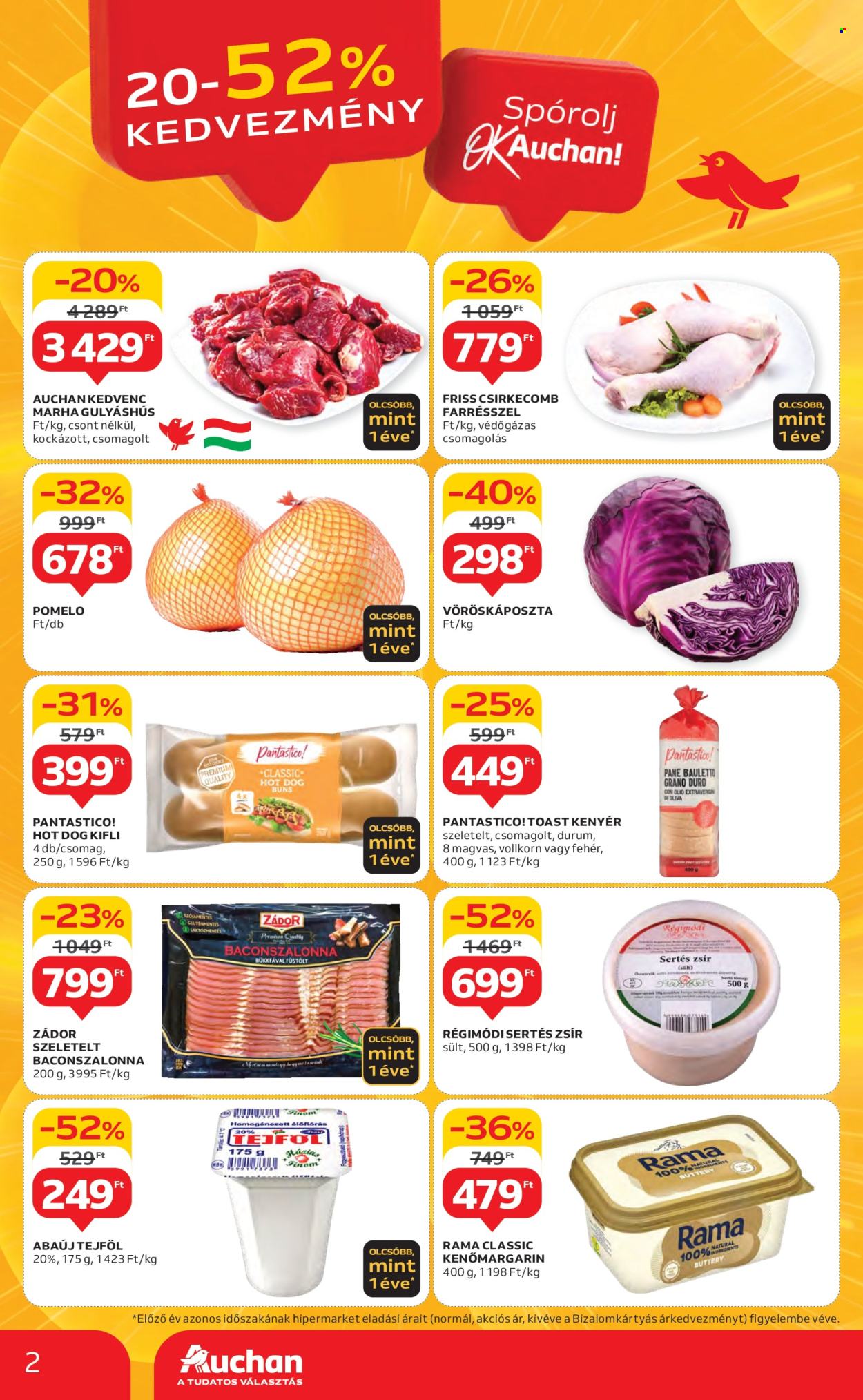 Auchan akciós újságok - 2024.12.27 - 2024.12.31. Oldal 2
