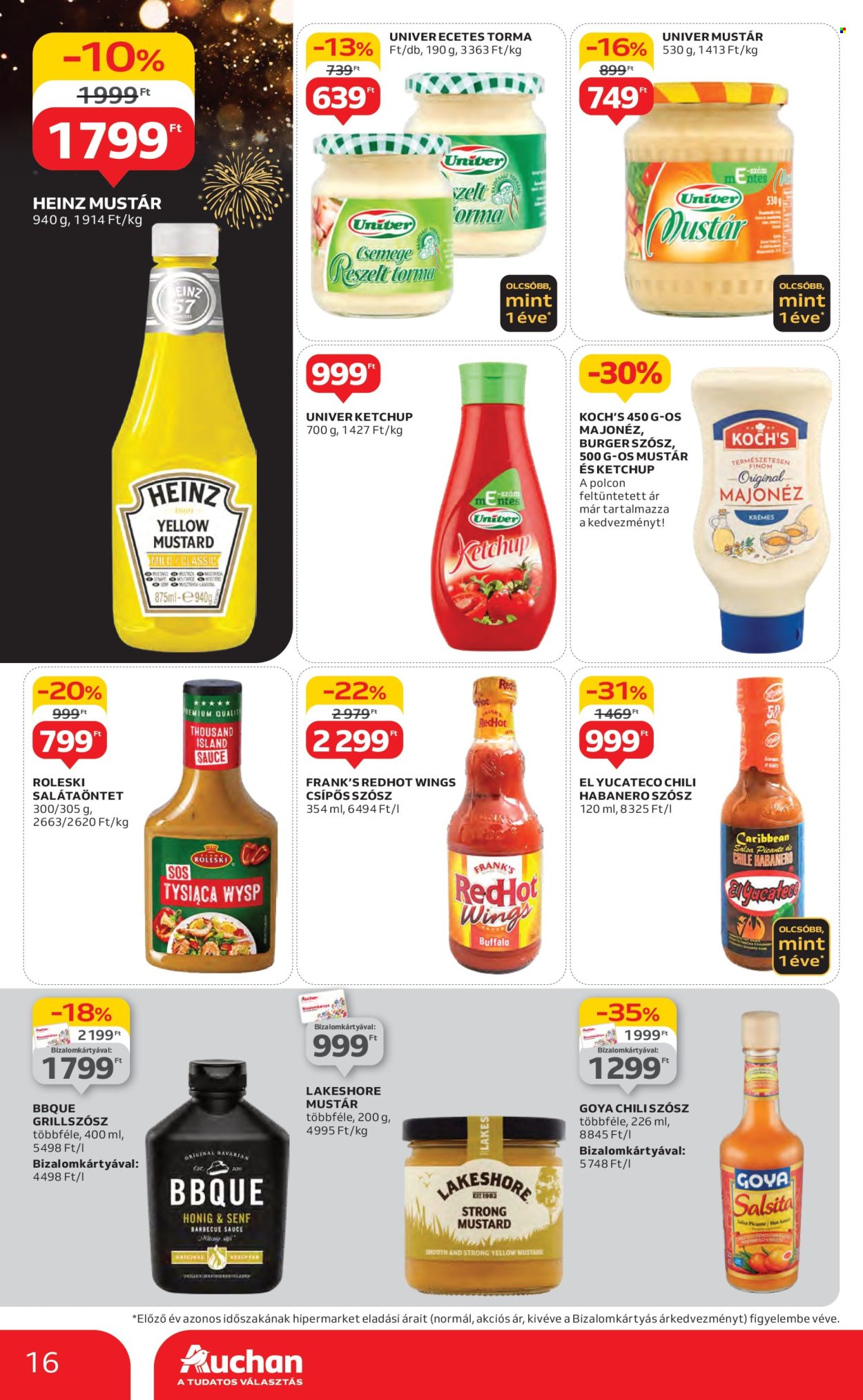 Auchan akciós újságok - 2024.12.27 - 2024.12.31. Oldal 16