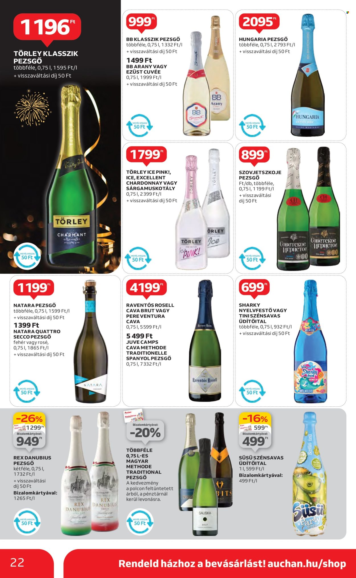 Auchan akciós újságok - 2024.12.27 - 2024.12.31. Oldal 22