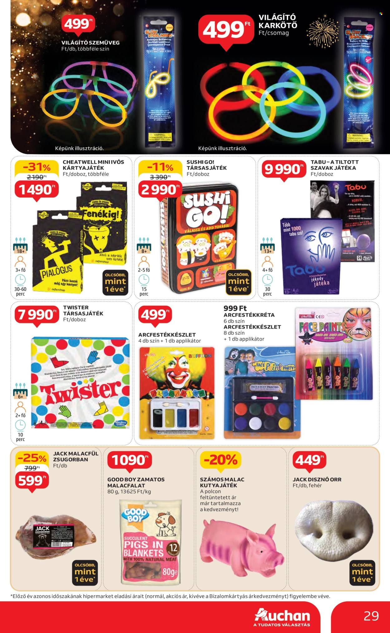 Auchan akciós újságok - 2024.12.27 - 2024.12.31. Oldal 29