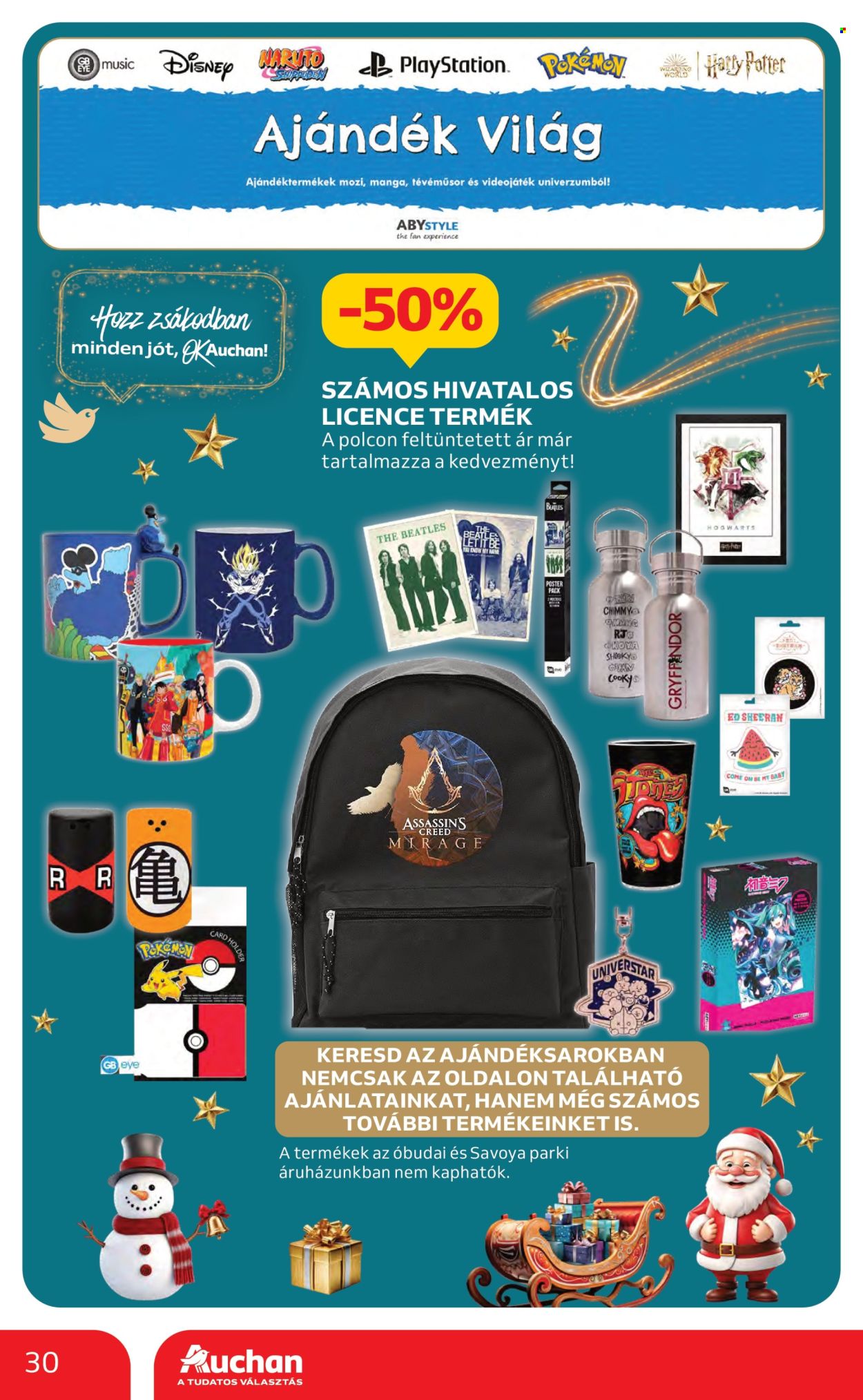 Auchan akciós újságok - 2024.12.27 - 2024.12.31. Oldal 30