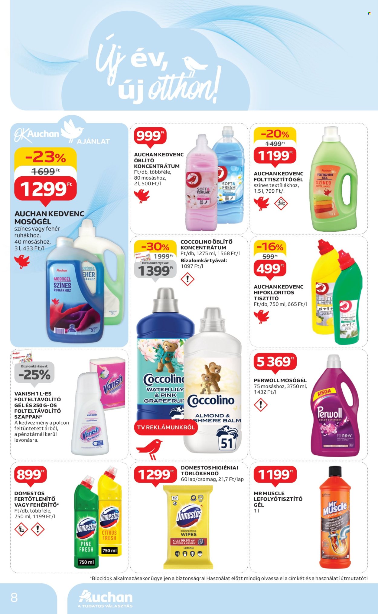 Auchan akciós újságok - 2024.12.27 - 2024.12.31. Oldal 8