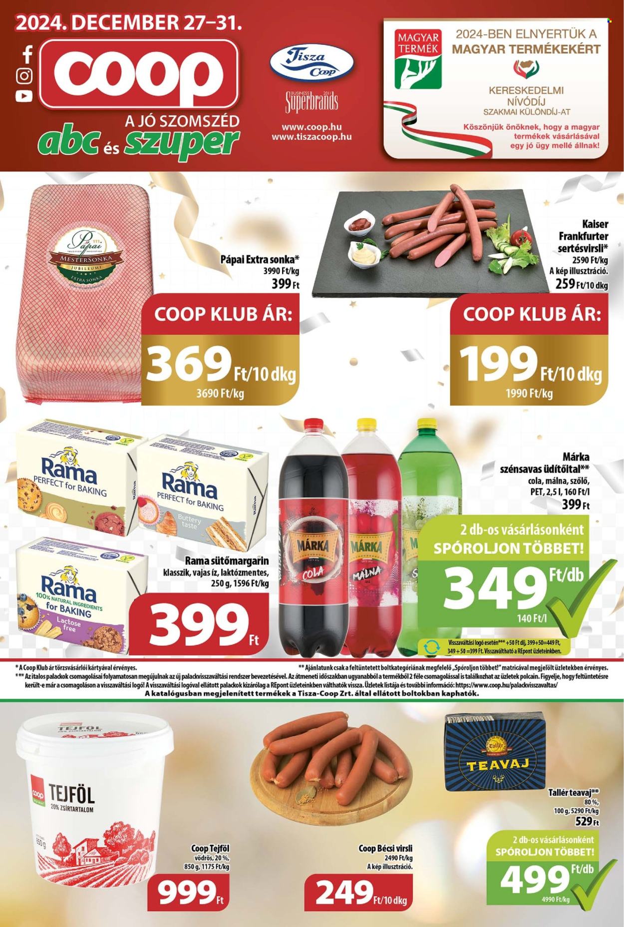 Coop akciós újságok - 2024.12.27 - 2024.12.31. Oldal 1