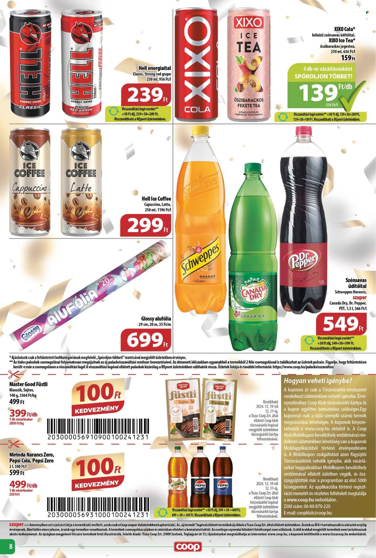 Coop akciós újságok - 2024.12.27 - 2024.12.31. Oldal 8