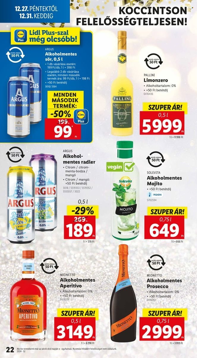 Lidl akciós újságok - 2024.12.27 - 2024.12.31. Oldal 22