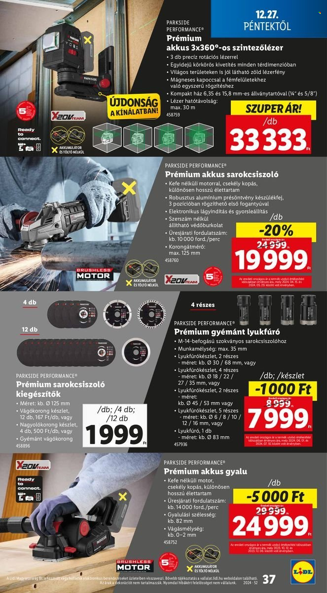 Lidl akciós újságok - 2024.12.27 - 2024.12.31. Oldal 37