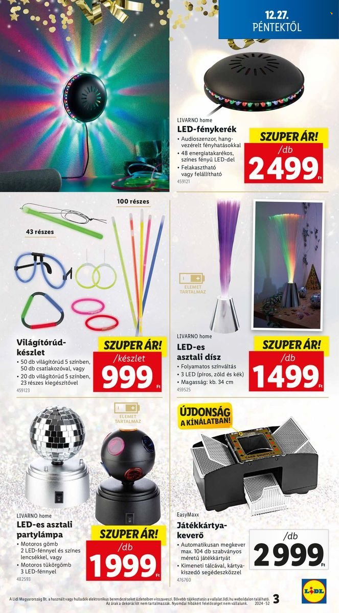 Lidl akciós újságok - 2024.12.27 - 2025.01.06. Oldal 3