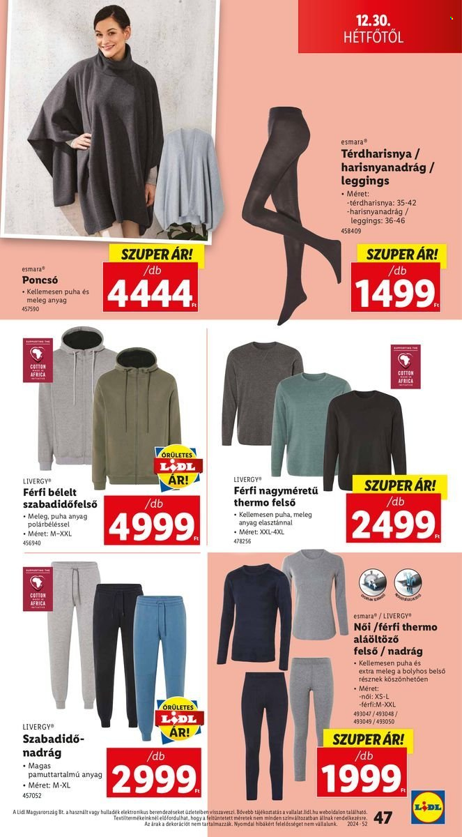 Lidl akciós újságok - 2024.12.27 - 2024.12.31. Oldal 47