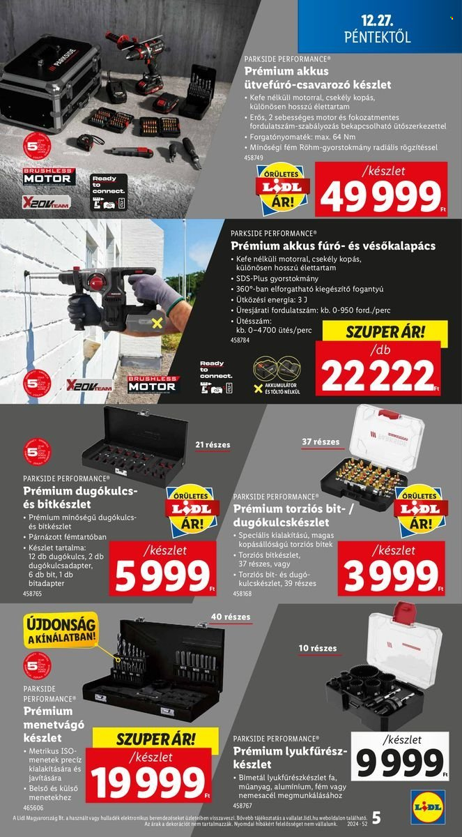 Lidl akciós újságok - 2024.12.27 - 2025.01.06. Oldal 5