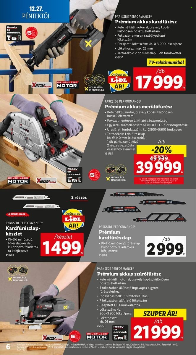 Lidl akciós újságok - 2024.12.27 - 2025.01.06. Oldal 6