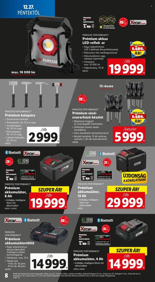 Lidl akciós újságok - 2024.12.27 - 2025.01.06. Oldal 8
