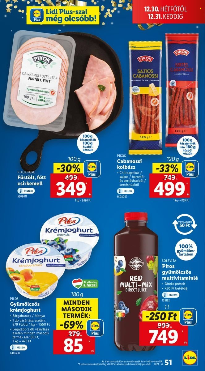 Lidl akciós újságok - 2024.12.27 - 2024.12.31. Oldal 51