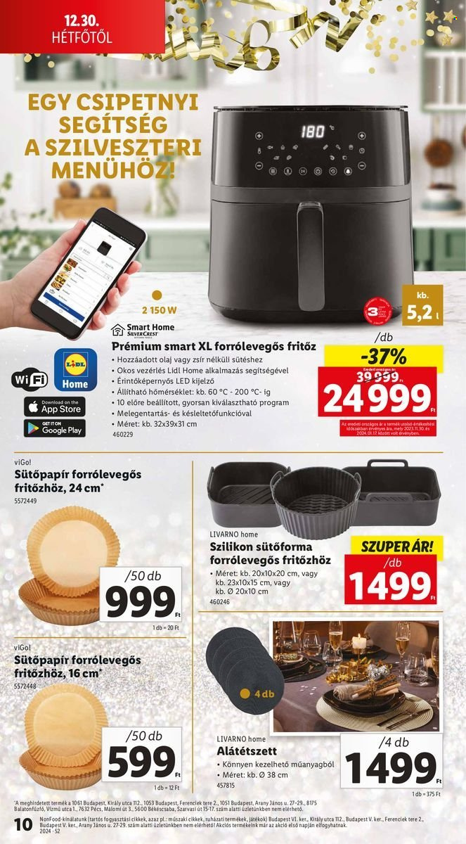 Lidl akciós újságok - 2024.12.27 - 2025.01.06. Oldal 10