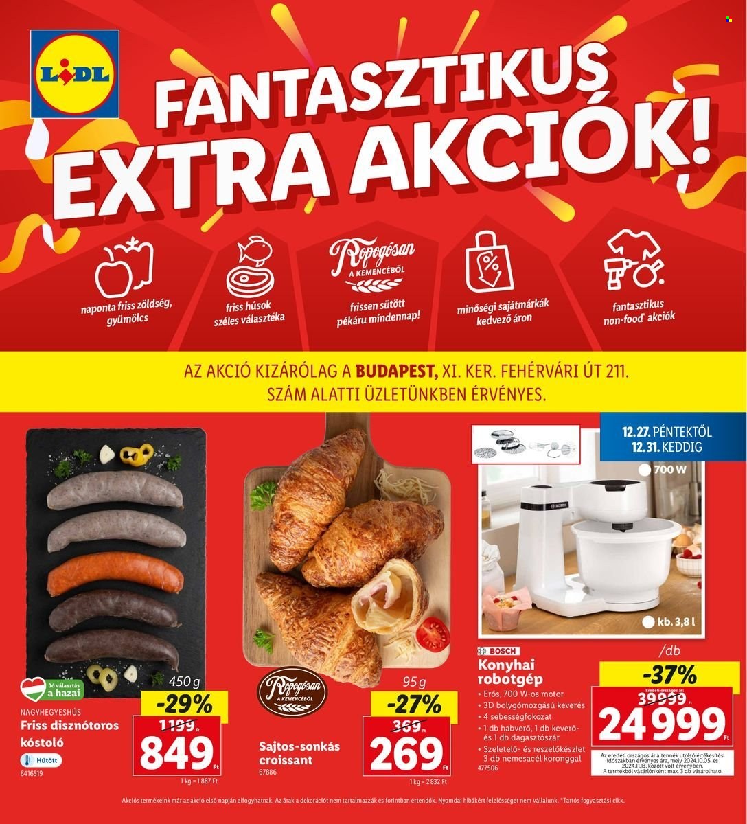 Lidl akciós újságok - 2024.12.27 - 2024.12.30. Oldal 1