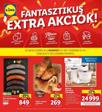 Újság Lidl - 2024.12.27 - 2024.12.30.