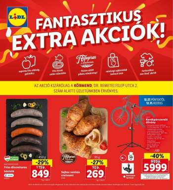 Újság Lidl - 2024.12.27 - 2024.12.30.