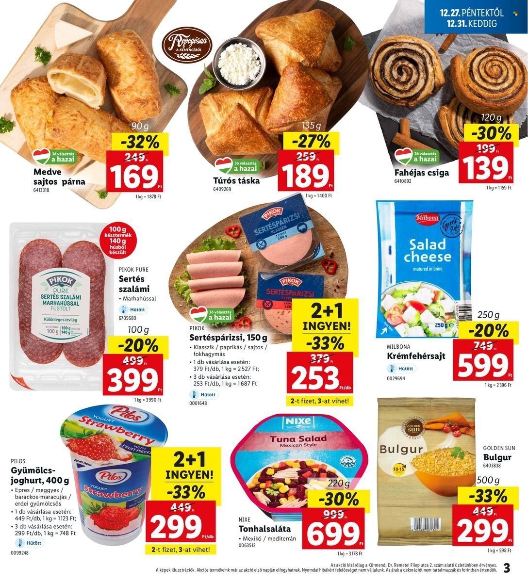 Lidl akciós újságok - 2024.12.27 - 2024.12.30. Oldal 3