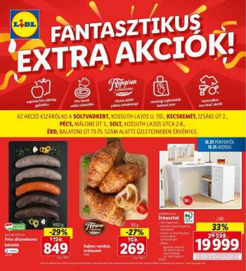 Újság Lidl - 2024.12.27 - 2024.12.30.