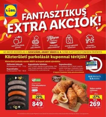 Újság Lidl - 2024.12.27 - 2024.12.30.