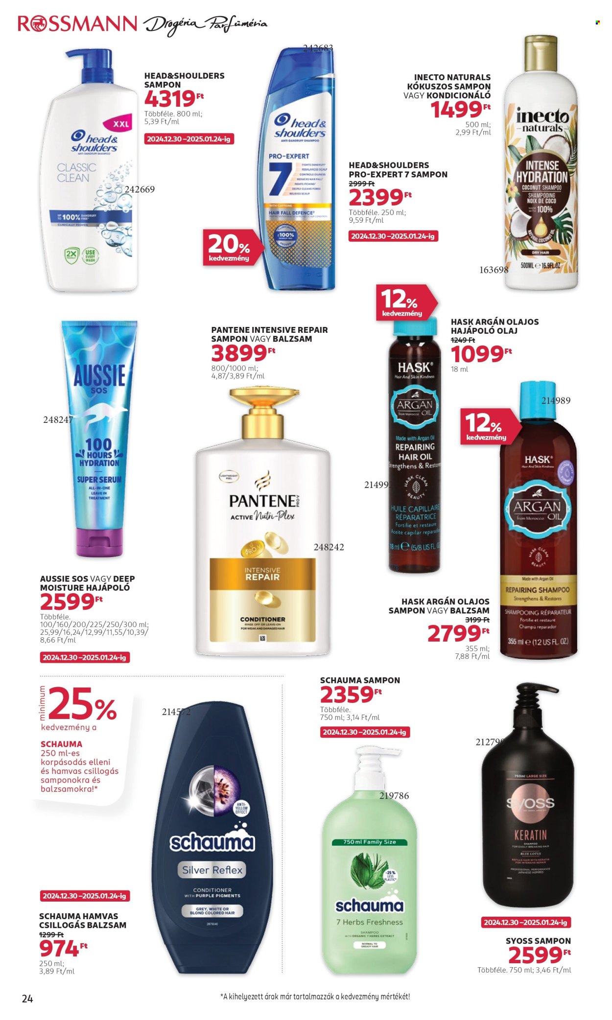 Rossmann akciós újságok - 2024.12.30 - 2025.01.10. Oldal 26