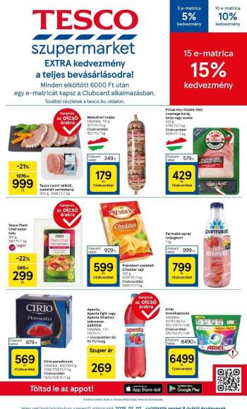 Újság TESCO - 2025.01.02 - 2025.01.08.