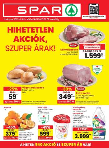 Újság SPAR - 2025.01.02 - 2025.01.08.