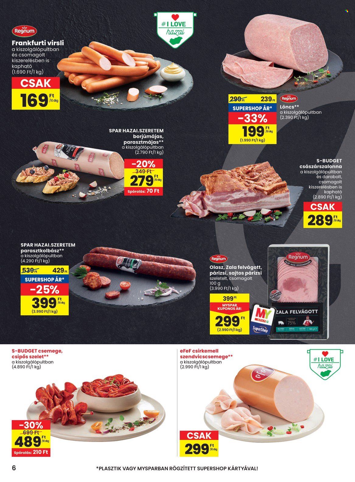 SPAR akciós újságok - 2025.01.02 - 2025.01.08. Oldal 6