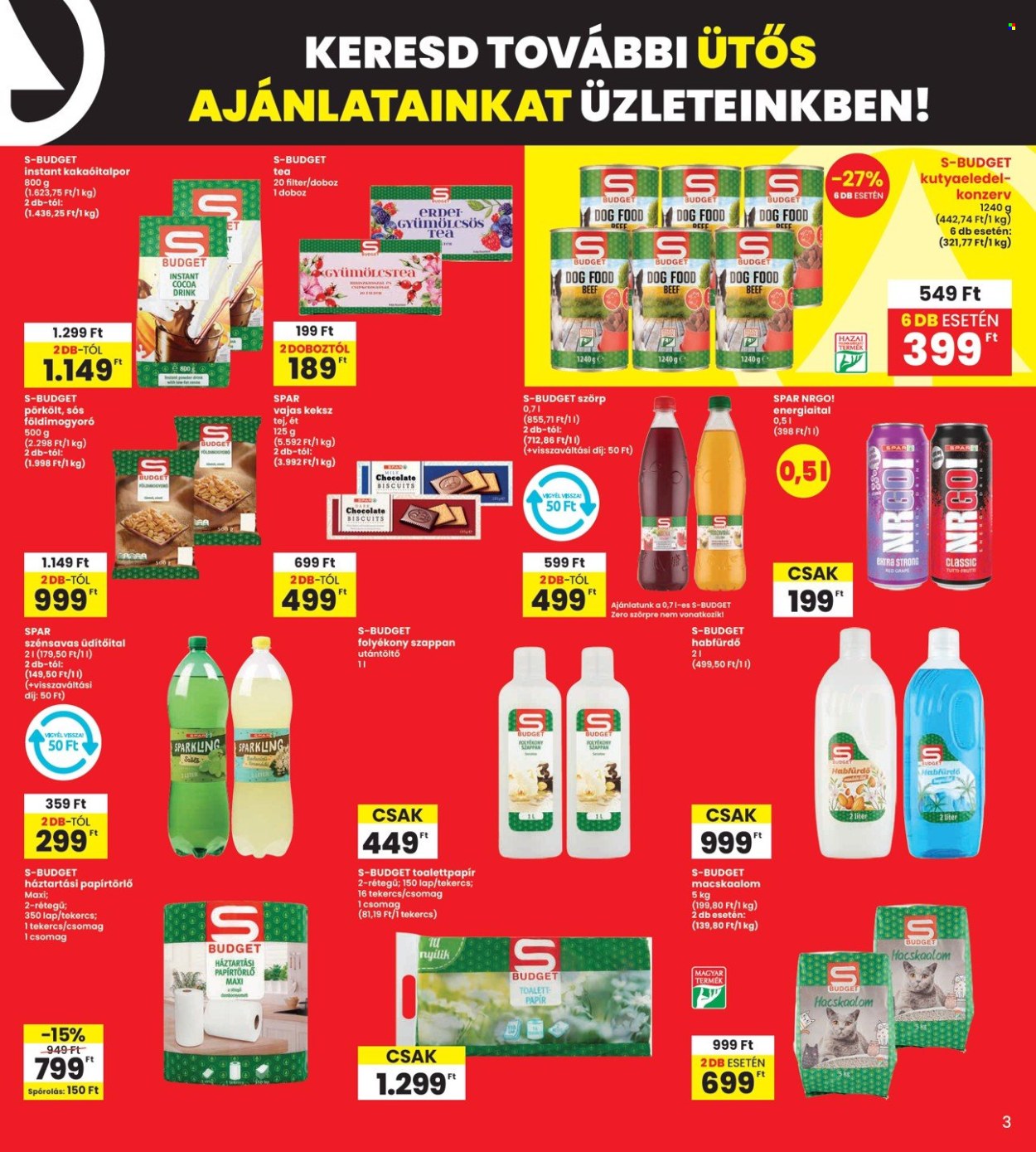 INTERSPAR akciós újságok - 2025.01.02 - 2025.01.08. Oldal 3