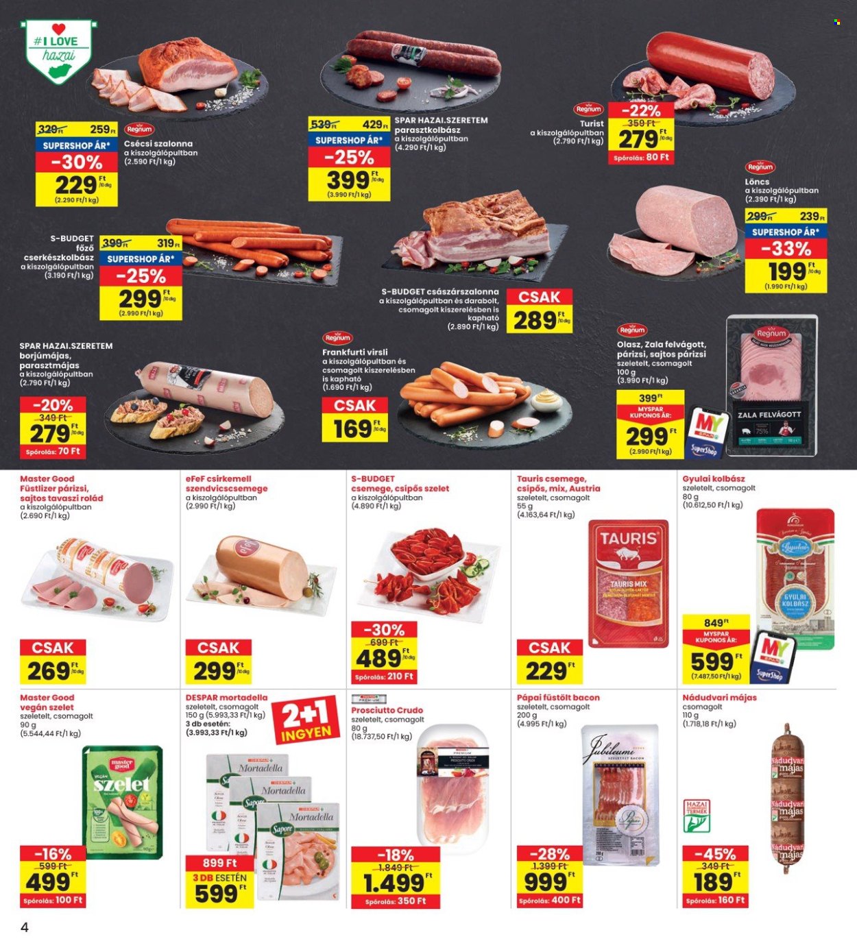 INTERSPAR akciós újságok - 2025.01.02 - 2025.01.08. Oldal 4