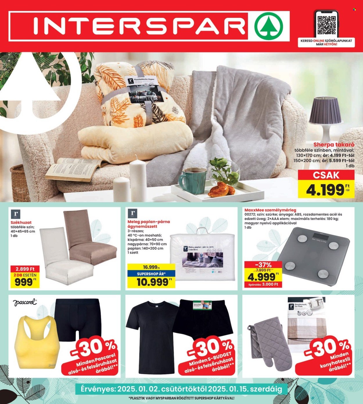 INTERSPAR akciós újságok - 2025.01.02 - 2025.01.15. Oldal 1