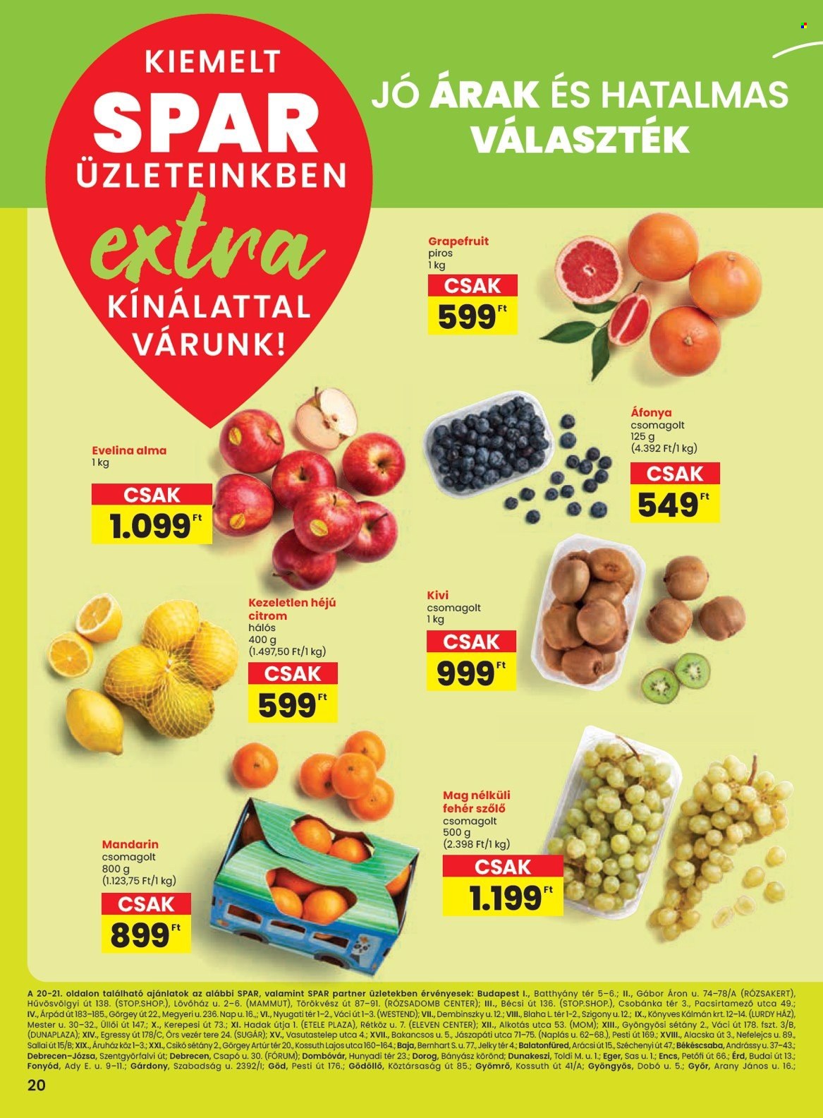 SPAR akciós újságok - 2025.01.02 - 2025.01.08. Oldal 1