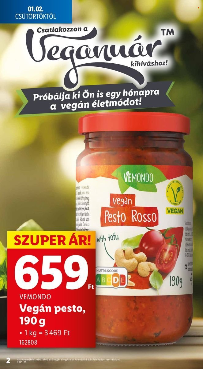 Lidl akciós újságok - 2025.01.02 - 2025.01.08. Oldal 2