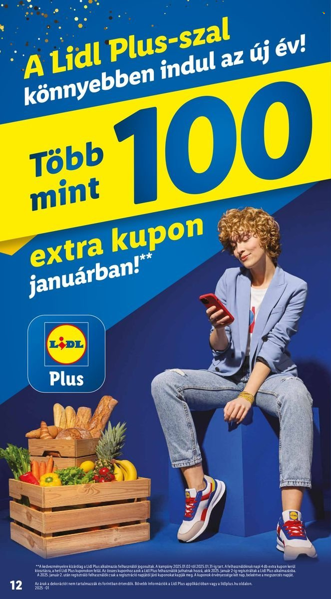 Lidl akciós újságok - 2025.01.02 - 2025.01.08. Oldal 12