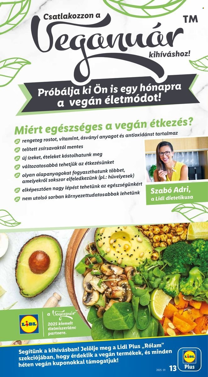 Lidl akciós újságok - 2025.01.02 - 2025.01.08. Oldal 13