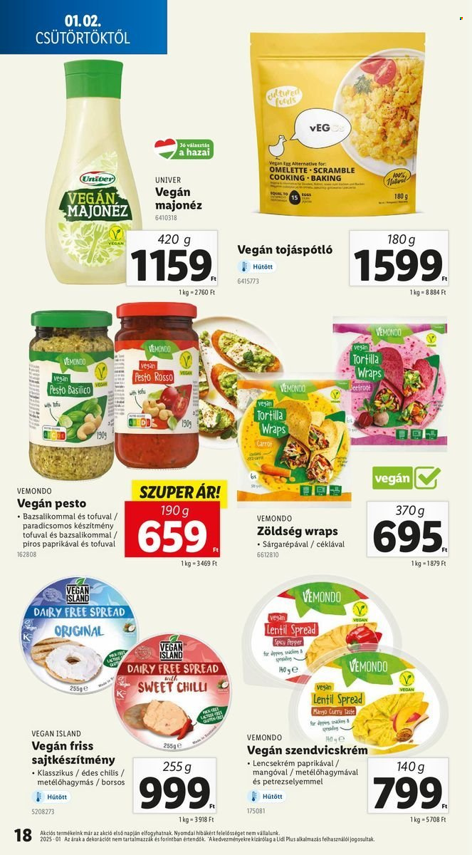 Lidl akciós újságok - 2025.01.02 - 2025.01.08. Oldal 18