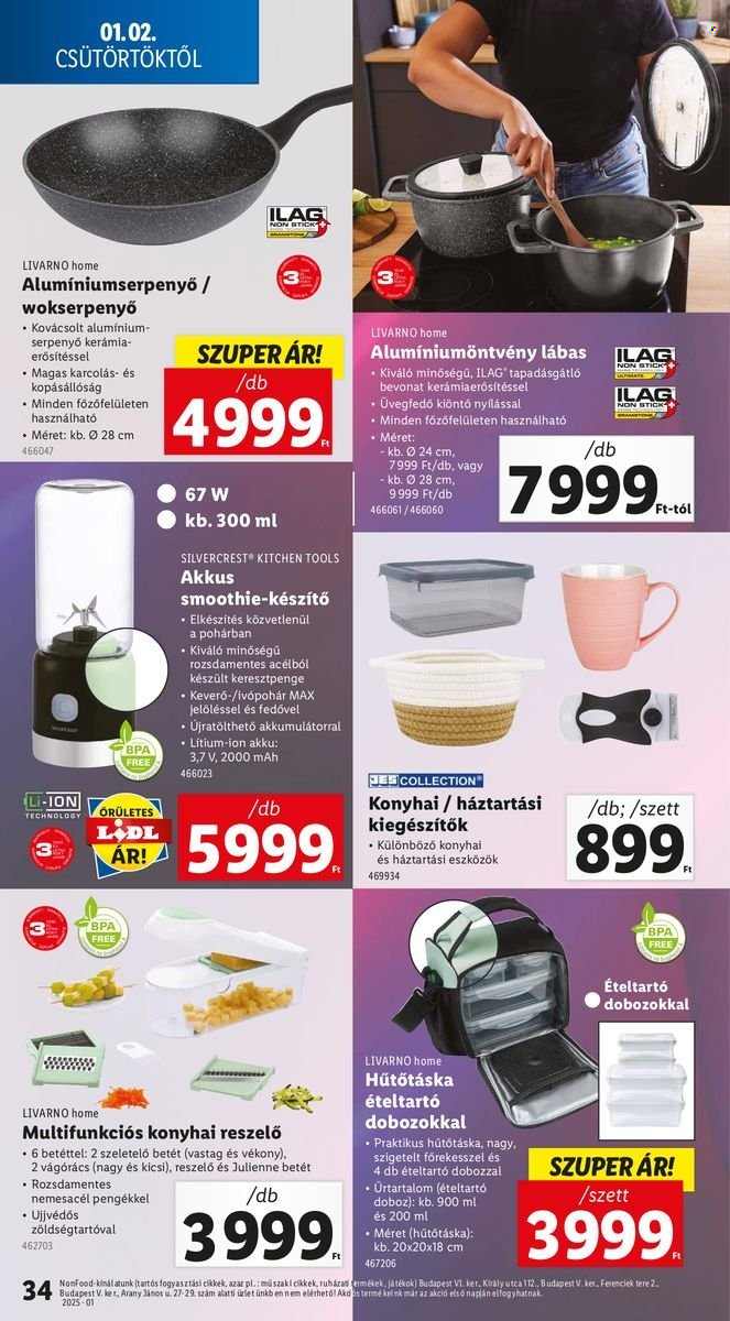 Lidl akciós újságok - 2025.01.02 - 2025.01.08. Oldal 34