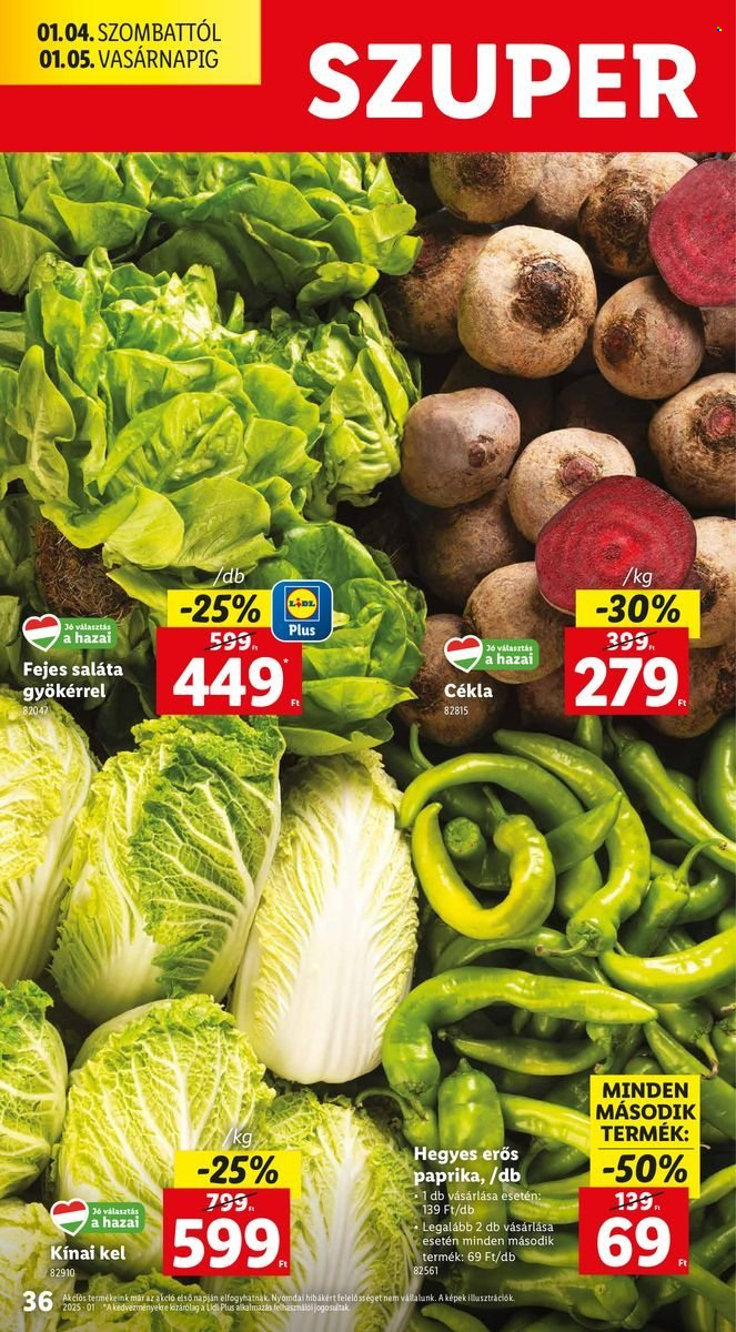 Lidl akciós újságok - 2025.01.02 - 2025.01.08. Oldal 36