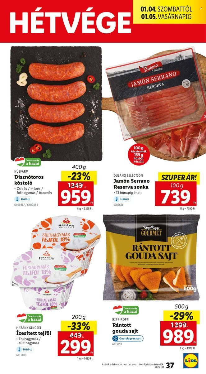 Lidl akciós újságok - 2025.01.02 - 2025.01.08. Oldal 37