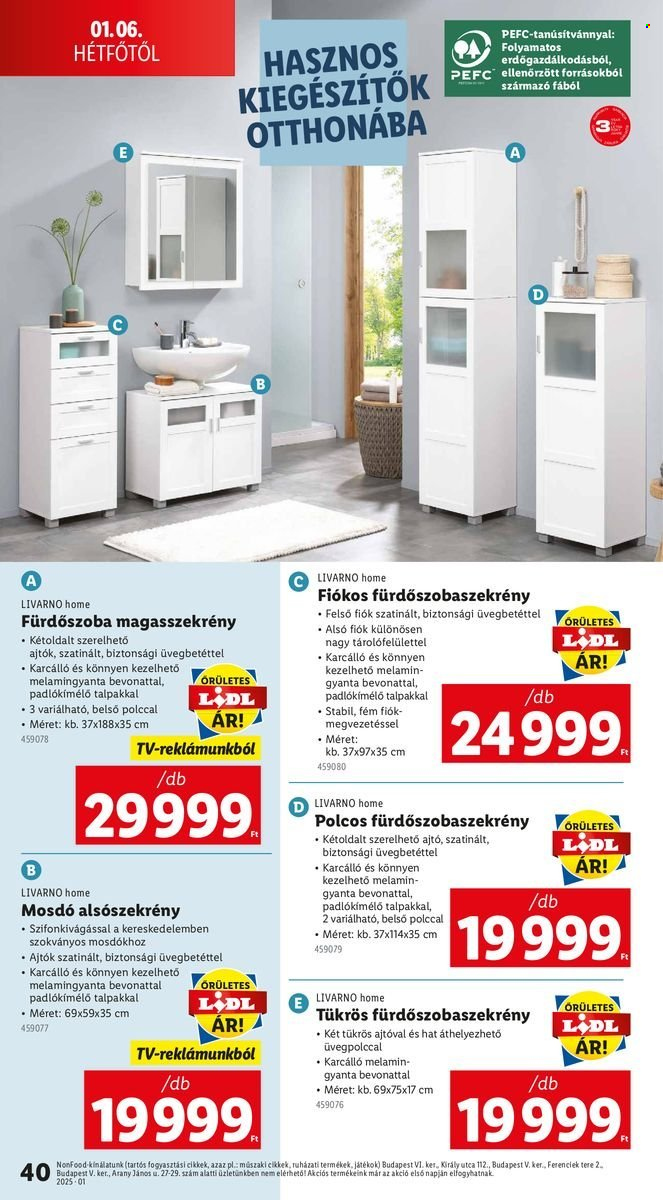 Lidl akciós újságok - 2025.01.02 - 2025.01.08. Oldal 40