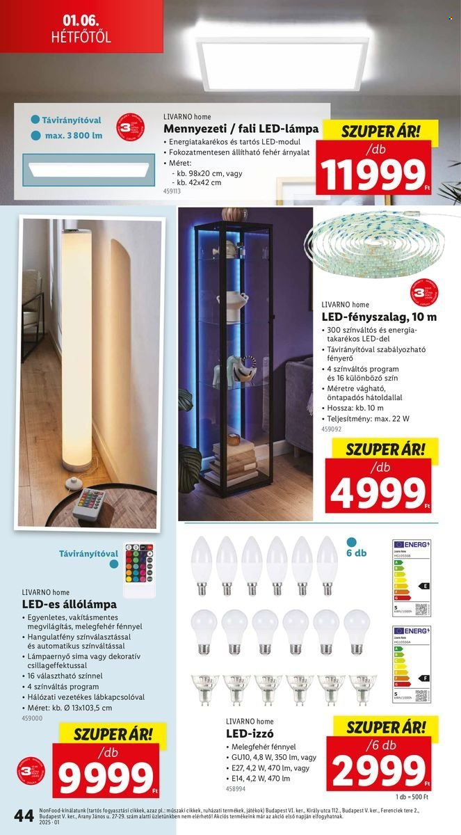 Lidl akciós újságok - 2025.01.02 - 2025.01.08. Oldal 44