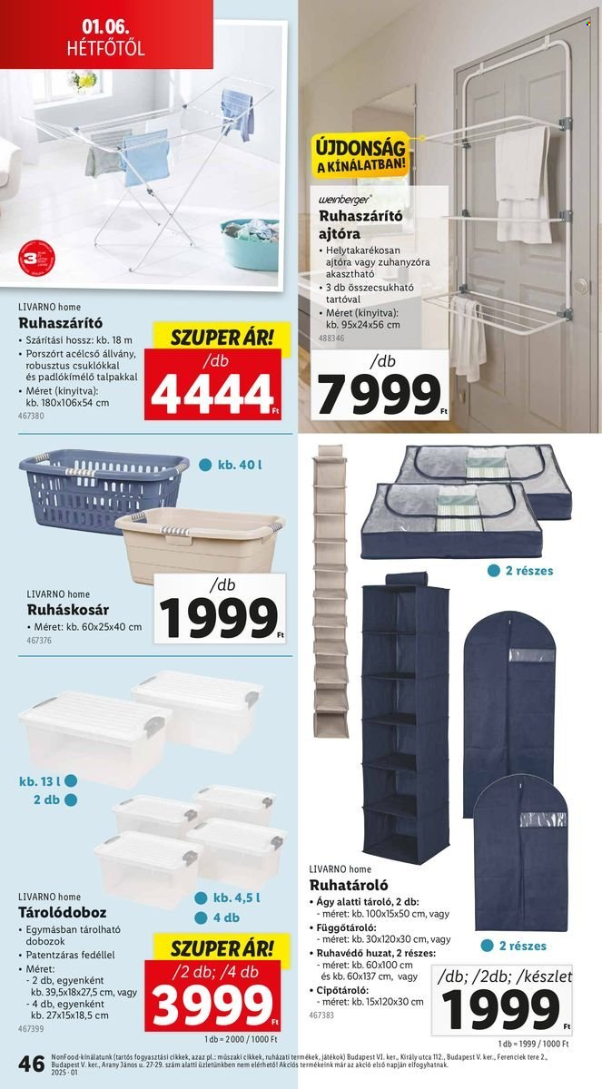 Lidl akciós újságok - 2025.01.02 - 2025.01.08. Oldal 46