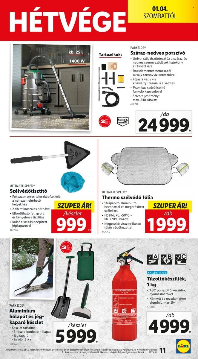 Lidl akciós újságok - 2025.01.02 - 2025.01.08. Oldal 11