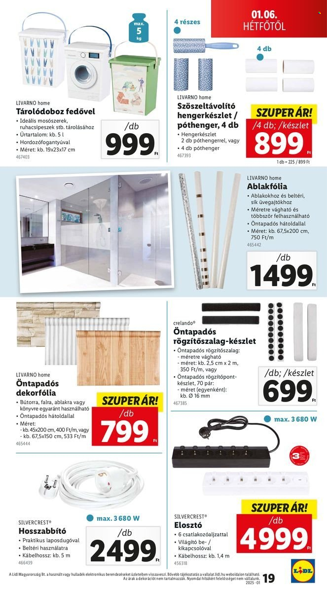 Lidl akciós újságok - 2025.01.02 - 2025.01.08. Oldal 19