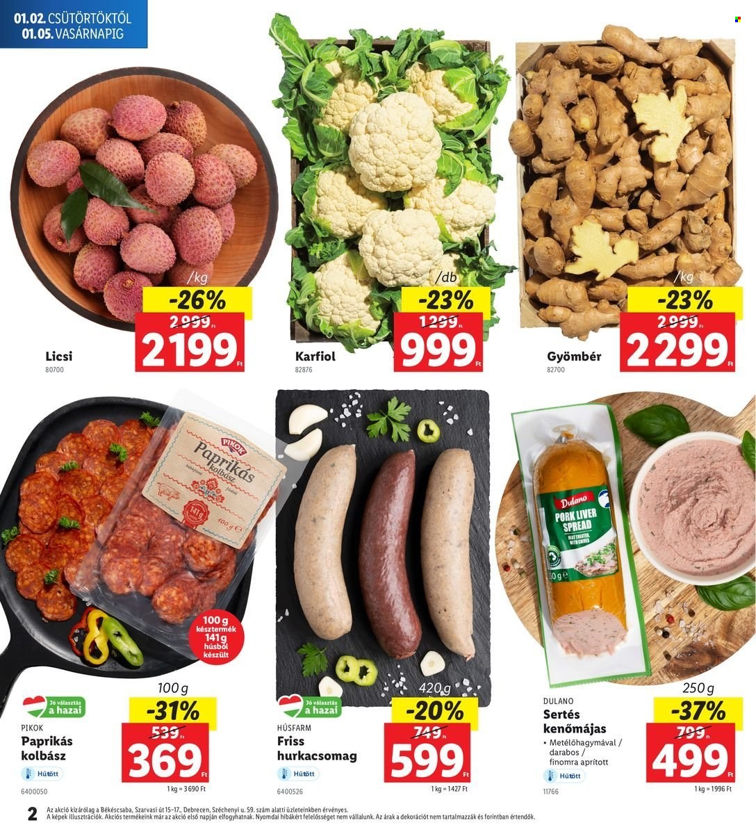 Lidl akciós újságok - 2025.01.02 - 2025.01.05. Oldal 2