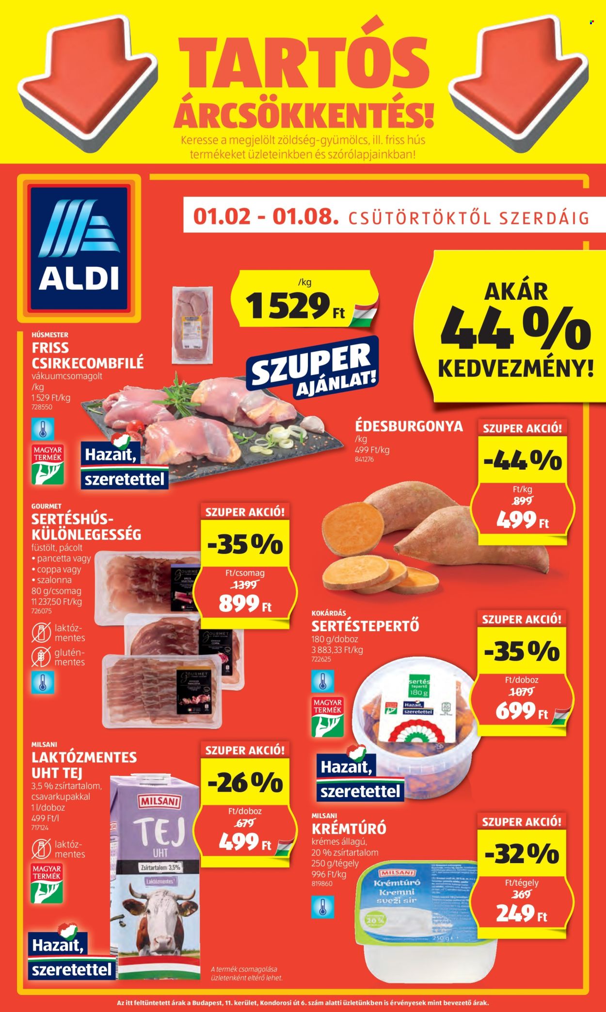 Aldi akciós újságok - 2025.01.02 - 2025.01.08. Oldal 1