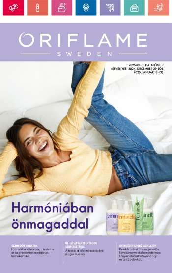 Újság Oriflame - 2024.12.29 - 2025.01.18.